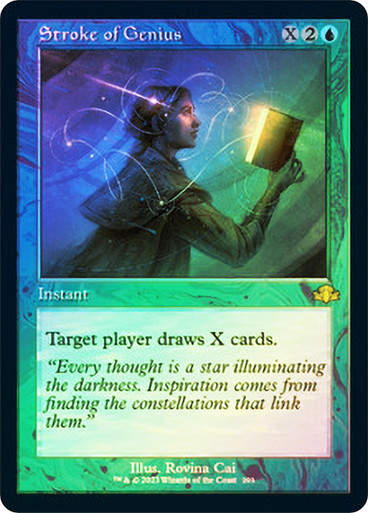 Stroke of Genius (DMR) / Showcase / Foil