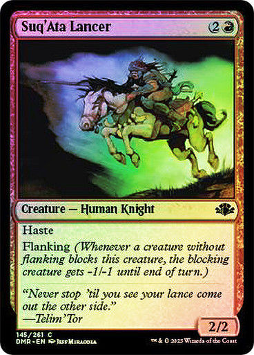 Suq'Ata Lancer (DMR) / Foil