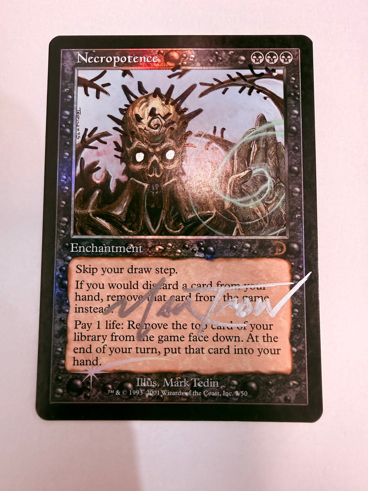 Necropotence (Alter) (Signed) / Foil