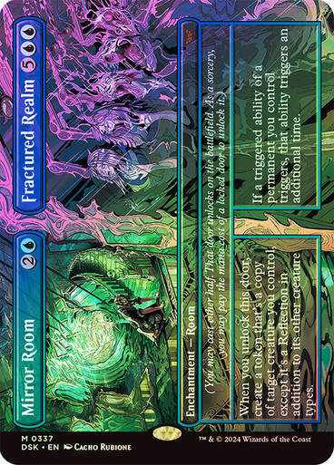 Mirror Room // Fractured Realm (DSK) (337) / Foil / Borderless