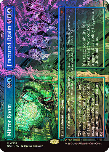 Mirror Room // Fractured Realm (DSK) (337) / Foil / Borderless