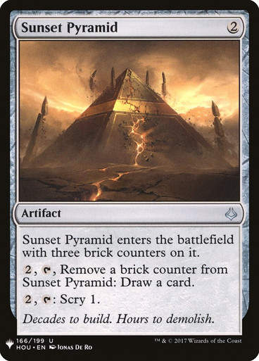 Sunset Pyramid (PLST) (HOU-166)