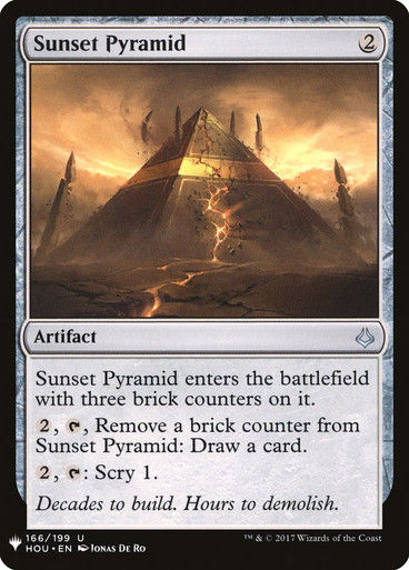 Sunset Pyramid (PLST) (HOU-166)