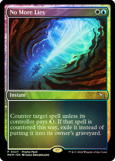No More Lies (mkm) (427) / Promo Pack / Foil