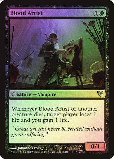 Blood Artist (AVR) (86) / Foil