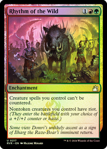 Rhythm of the Wild (rvr) (217) / Foil