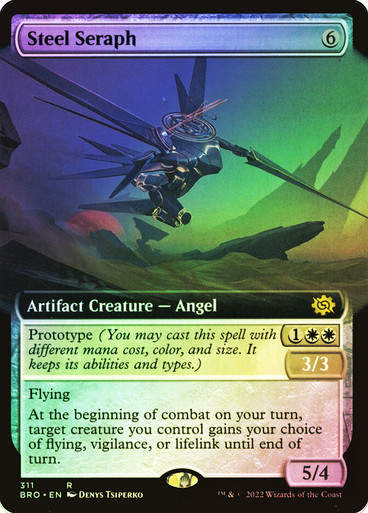 Steel Seraph (BRO) / Extended Art Foil