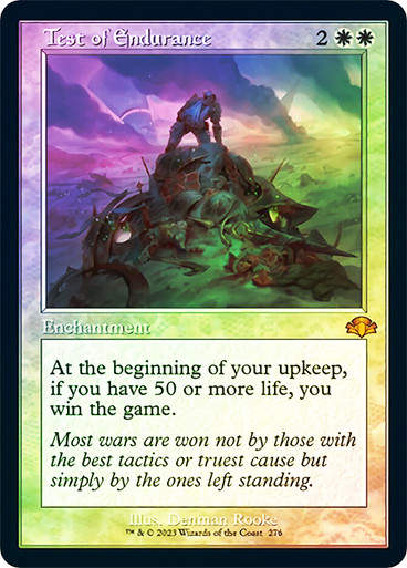 Test of Endurance (DMR) / Showcase / Foil