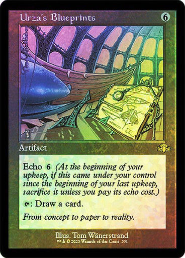 Urza's Blueprints (DMR) / Showcase / Foil