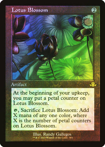 Lotus Blossom (DMR) / Showcase / Foil