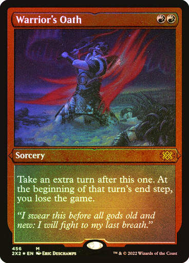 Warrior's Oath (2X2) / Etched Foil