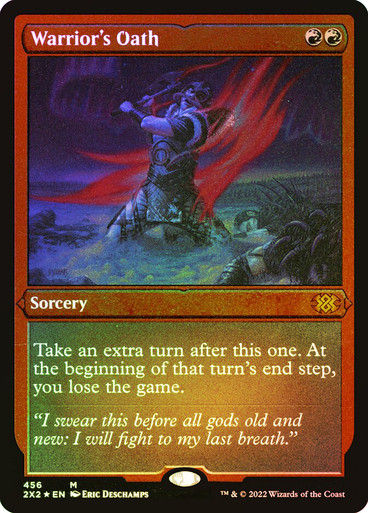 Warrior's Oath (2X2) / Etched Foil