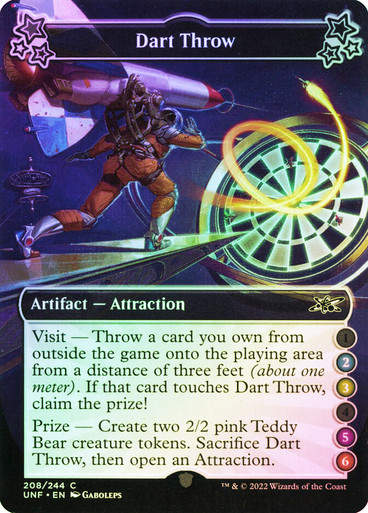Dart Throw (UNF) (208c) / Foil