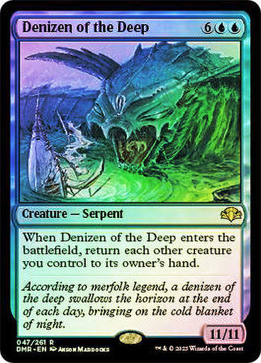 Denizen of the Deep (DMR) / Foil