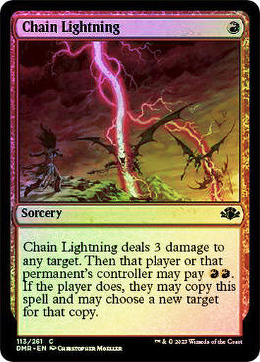 Chain Lightning (DMR) / Foil
