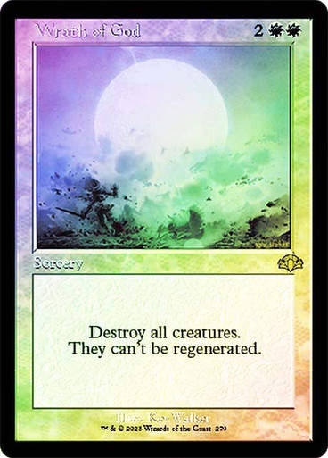Wrath of God (DMR) / Showcase / Foil