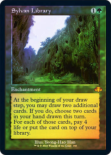 Sylvan Library (DMR) / Showcase / Foil