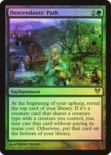 Descendants' Path (AVR) (173) / Foil