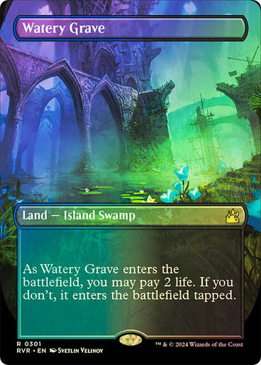 Watery Grave (rvr) (301) / Borderless / Foil
