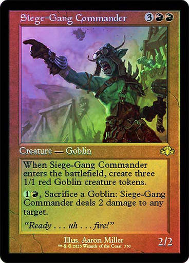 Siege-Gang Commander (DMR) / Showcase / Foil