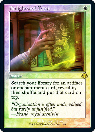 Enlightened Tutor (DMR) / Showcase / Foil
