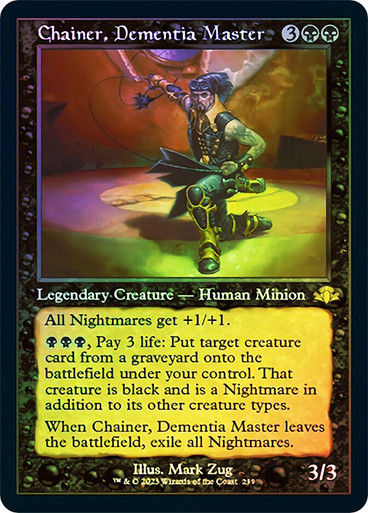 Chainer, Dementia Master (DMR) / Showcase / Foil