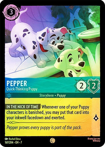 Pepper - Quick-Thinking Puppy (LOR_ARC) / Foil