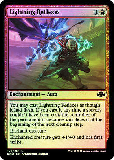 Lightning Reflexes (DMR) / Foil