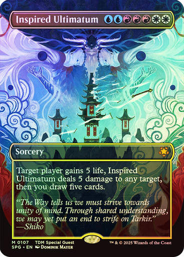Inspired Ultimatum (SPG) (107) / Borderless / Foil