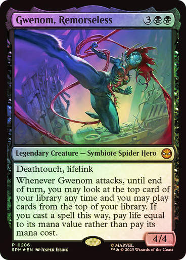 Gwenom, Remorseless (SPM) (286) / Foil