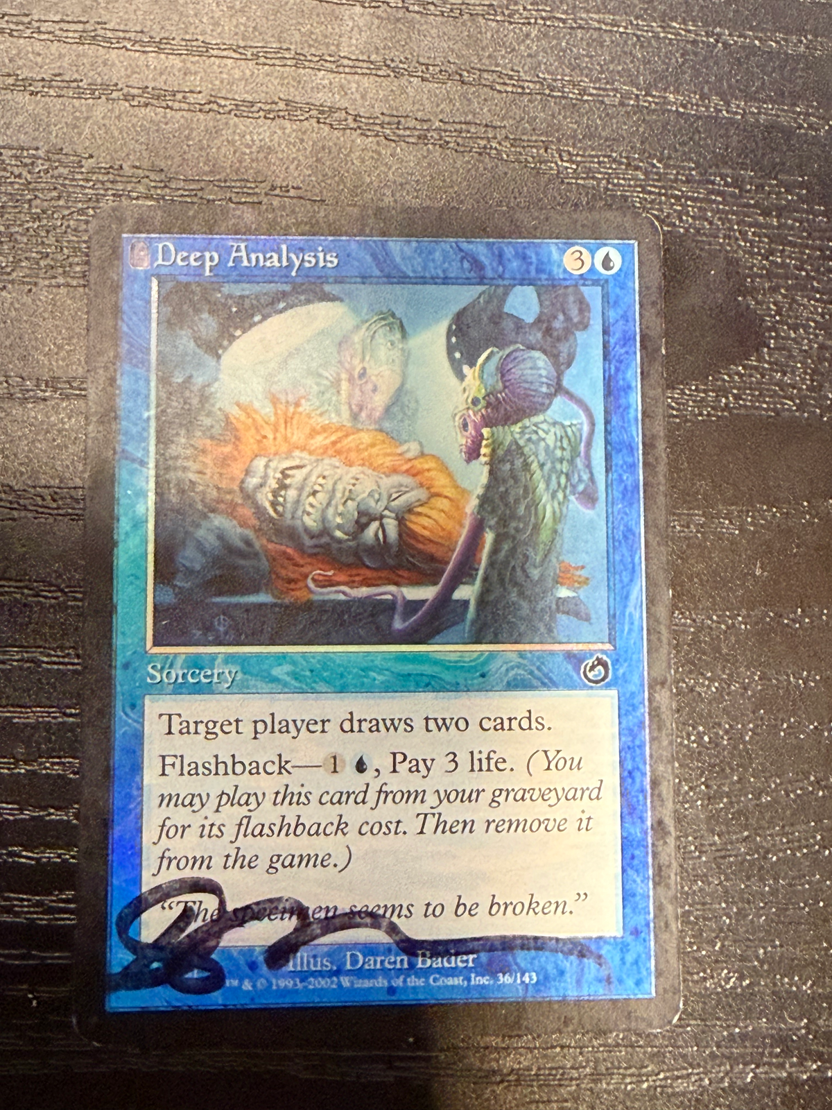 Deep Analysis (tor) / Foil — cara 2 de 2