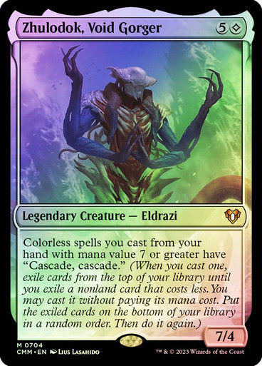 Zhulodok, Void Gorger (cmm) (Commander Deck) / Foil