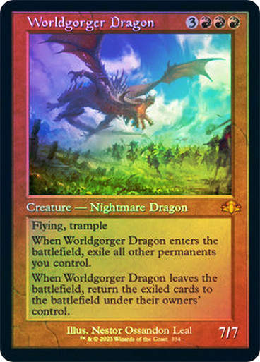 Worldgorger Dragon (DMR) / Showcase / Foil