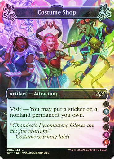Costume Shop (UNF) (206c) / Foil
