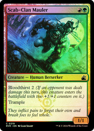 Scab-Clan Mauler (rvr) (219) / Foil