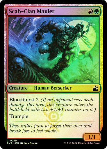 Scab-Clan Mauler (rvr) (219) / Foil