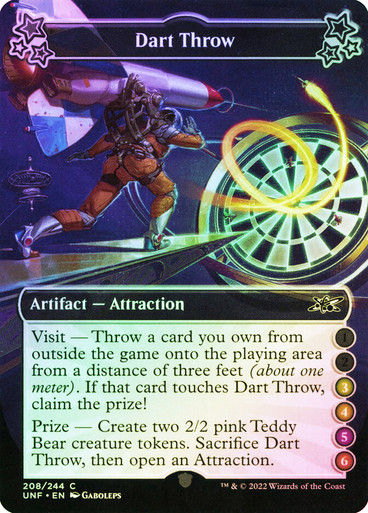 Dart Throw (UNF) (208d) / Foil