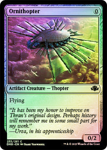 Ornithopter (DMR) / Foil