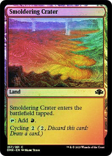 Smoldering Crater (DMR) / Foil