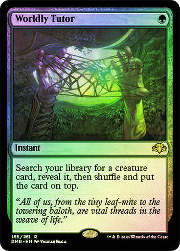 Worldly Tutor (DMR) / Foil