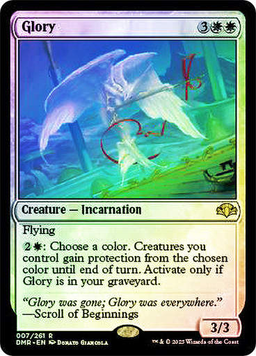 Glory (DMR) / Foil