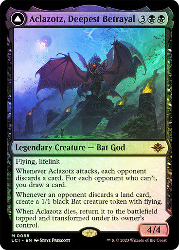 Aclazotz, Deepest Betrayal // Temple of the Dead (lci) / Foil — cara 1 de 2