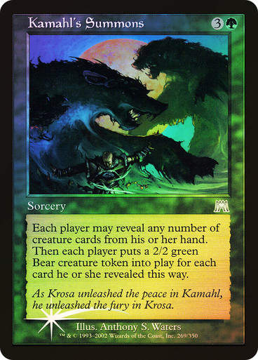 Kamahl's Summons (ONS) / Foil