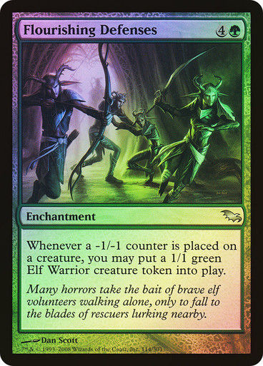 Flourishing Defenses (shm) / Foil