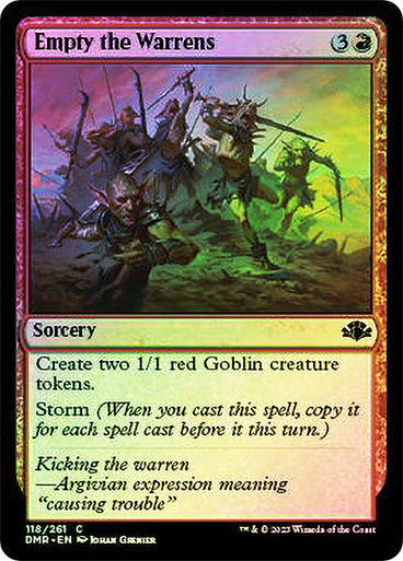 Empty the Warrens (DMR) / Foil