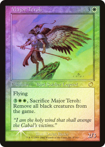 Major Teroh (tor) / Foil