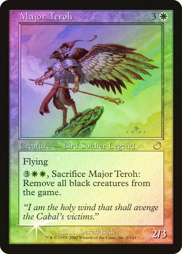 Major Teroh (tor) / Foil