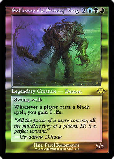 Sol'kanar the Swamp King (DMR) / Showcase / Foil