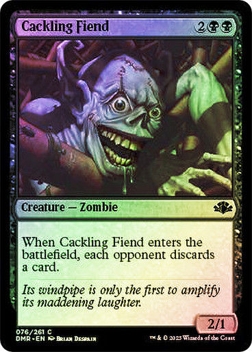 Cackling Fiend (DMR) / Foil