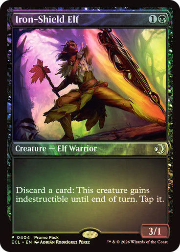 Iron-Shield Elf (ECL) (404) / Promo Pack / Foil